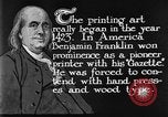 Image portrait de Benjamin Franklin United States USA, 1926, de la seconde 36 séquences d'archives historiques vidéo 65675052983