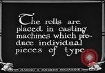 Image of printing plant Dearborn Michigan USA, 1926, second 58 stock footage video 65675052986