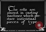 Image of printing plant Dearborn Michigan USA, 1926, second 59 stock footage video 65675052986