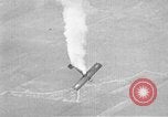 Image of aircraft spinning in flames France, 1918, second 15 stock footage video 65675053002