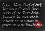 Image Chef d'état-major le Colonel Watts Vladivostok Russie, 1918, de la seconde 3 séquences d'archives historiques vidéo 65675053019