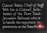 Image Chef d'état-major le Colonel Watts Vladivostok Russie, 1918, de la seconde 9 séquences d'archives historiques vidéo 65675053019