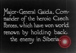 Standbild Tschechische Allgemeine Gaida Wladiwostok Russland, 1918, aus Sekunde 3 historischem Filmmaterial Videoclip 65675053022