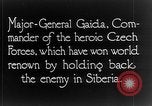 Standbild Tschechische Allgemeine Gaida Wladiwostok Russland, 1918, aus Sekunde 5 historischem Filmmaterial Videoclip 65675053022