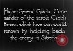 Standbild Tschechische Allgemeine Gaida Wladiwostok Russland, 1918, aus Sekunde 7 historischem Filmmaterial Videoclip 65675053022