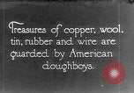 Image of US soldiers protect commodities sea port Vladivostok Russia, 1918, second 1 stock footage video 65675053025