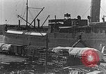 Image of US soldiers protect commodities sea port Vladivostok Russia, 1918, second 5 stock footage video 65675053025