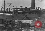 Image of US soldiers protect commodities sea port Vladivostok Russia, 1918, second 6 stock footage video 65675053025