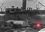 Image of US soldiers protect commodities sea port Vladivostok Russia, 1918, second 7 stock footage video 65675053025