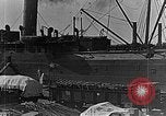 Image of US soldiers protect commodities sea port Vladivostok Russia, 1918, second 9 stock footage video 65675053025