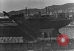 Image of US soldiers protect commodities sea port Vladivostok Russia, 1918, second 17 stock footage video 65675053025