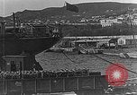 Image of US soldiers protect commodities sea port Vladivostok Russia, 1918, second 21 stock footage video 65675053025