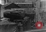 Image of US soldiers protect commodities sea port Vladivostok Russia, 1918, second 46 stock footage video 65675053025