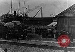 Image of US soldiers protect commodities sea port Vladivostok Russia, 1918, second 47 stock footage video 65675053025