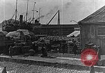 Image of US soldiers protect commodities sea port Vladivostok Russia, 1918, second 49 stock footage video 65675053025