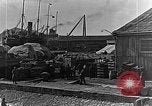 Image of US soldiers protect commodities sea port Vladivostok Russia, 1918, second 51 stock footage video 65675053025
