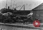 Image of US soldiers protect commodities sea port Vladivostok Russia, 1918, second 54 stock footage video 65675053025