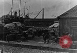 Image of US soldiers protect commodities sea port Vladivostok Russia, 1918, second 57 stock footage video 65675053025