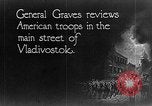 Standbild General William S Gräber Wladiwostok Russland, 1918, aus Sekunde 4 historischem Filmmaterial Videoclip 65675053029