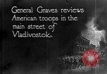 Standbild General William S Gräber Wladiwostok Russland, 1918, aus Sekunde 5 historischem Filmmaterial Videoclip 65675053029
