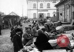 Image of US soldiers visit an open air market Archangel Russia, 1918, second 1 stock footage video 65675053036