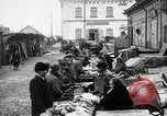 Image of US soldiers visit an open air market Archangel Russia, 1918, second 14 stock footage video 65675053036