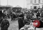 Image of US soldiers visit an open air market Archangel Russia, 1918, second 35 stock footage video 65675053036