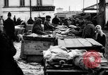 Image of US soldiers visit an open air market Archangel Russia, 1918, second 52 stock footage video 65675053036