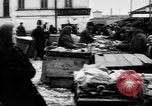 Image of US soldiers visit an open air market Archangel Russia, 1918, second 53 stock footage video 65675053036
