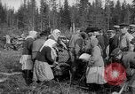 Image of Russians Archangel Russia, 1918, second 36 stock footage video 65675053040