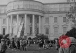 Immagine di Casa bianca prato Washington DC USA, 1921, secondo 54 filmato di repertorio 65675053053