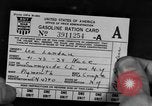 Image of gas rations and World War 2 rationing United States USA, 1942, second 3 stock footage video 65675053063