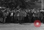 Image of military parade in town Russia, 1916, second 16 stock footage video 65675053078