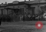 Image of military parade in town Russia, 1916, second 28 stock footage video 65675053078