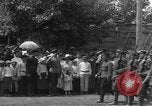 Image of military parade in town Russia, 1916, second 30 stock footage video 65675053078