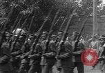 Image of military parade in town Russia, 1916, second 34 stock footage video 65675053078