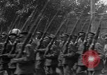 Image of military parade in town Russia, 1916, second 38 stock footage video 65675053078
