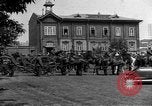 Image of military parade in town Russia, 1916, second 57 stock footage video 65675053078