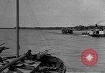 Image of boats on river Russia, 1916, second 9 stock footage video 65675053081