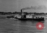 Image of boats on river Russia, 1916, second 26 stock footage video 65675053081