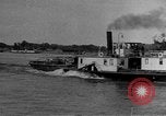 Image of boats on river Russia, 1916, second 31 stock footage video 65675053081