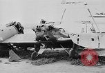 Immagine di Campo aereo sovietico danneggiato La Russia, 1941, secondo 43 filmato di repertorio 65675053090