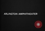 Image of Arlington Amphitheater Washington DC USA, 1936, second 3 stock footage video 65675053093