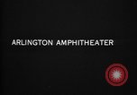 Image of Arlington Amphitheater Washington DC USA, 1936, second 4 stock footage video 65675053093
