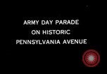 Image of Army Day parade Washington DC USA, 1936, second 1 stock footage video 65675053099