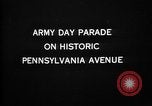 Image of Army Day parade Washington DC USA, 1936, second 4 stock footage video 65675053099