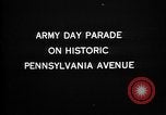 Image of Army Day parade Washington DC USA, 1936, second 5 stock footage video 65675053099