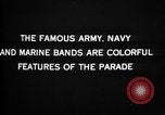 Image of Army Day parade Washington DC USA, 1936, second 21 stock footage video 65675053099