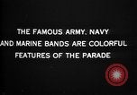 Image of Army Day parade Washington DC USA, 1936, second 23 stock footage video 65675053099