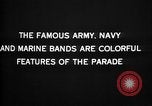 Image of Army Day parade Washington DC USA, 1936, second 30 stock footage video 65675053099